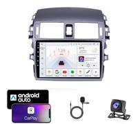 ADDUE 9" Android 15 Car Stereo Radio with Carplay for TOYOTA Corolla 2006-2013 Plug and Play Backup Camera Automatic Bluetooth USB RVC SWC Mirror Link Steering Wheel Link,8Core4G+WiFi8G+128G