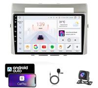 ADDUE 9" Android 15 Car Stereo Radio with Carplay for Toyota Verso 2004-2009 Plug and Play Backup Camera Automatic Bluetooth USB RVC SWC Mirror Link Steering Wheel Link,8Core4G+WiFi8G+128G