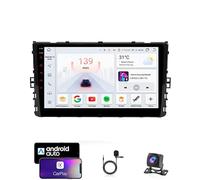 ADDUE 9" Android 15 Car Stereo Radio with Carplay for VW Universal 2017-2019 Plug and Play Backup Camera Automatic Bluetooth USB RVC SWC Mirror Link Steering Wheel Link,8Core4G+WiFi8G+128G