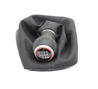 ADDUE Gear Shift Knob for Skoda for Yeti 2010-2013 5/6 Speed Gear Lever Stick Shift Knob Leather Boot Stick Shift Knob (Size : 2)