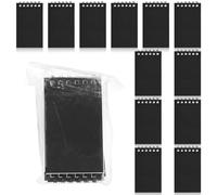 Adecortalk 12 Pcs Mini Notebook for Kids Small Pocket Note Books Bulk Black Notebooks Small Spiral Notepad Memo Note Pads for Kids Adult Work Home Office School Classroom Party Favor Supplies