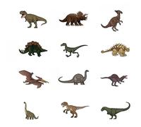 Adecortalk 48 Pcs Dinosaur Cupcake Toppers Roar Dinosaur Cupcake Picks Dino Cupcake Decorations for Kids Dinosaur Theme Birthday Baby Shower Party Supplies
