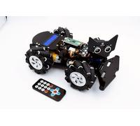 Adeept 4WD Robot Toy for Raspberry Pi Pico Omni-directional Mecanum Wheels Robotic Car Kit DIY STEM Remote Controlled Educational with LCD Display and PDF Tutorials