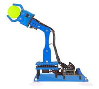 Adeept 5-DOF Robot Kit 5Axis Robotic Arms Compatible with Arduino IDE Programmable DIY Coding STEM with OLED Display Code and PDF as Gift for Adults - Blue