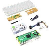 Adeept Raspberry Pi Pico Learning Starter Kit Pico Microcontroller Board with Pre-soldered Headers Based On Raspberry Pi RP2040 +Breadboard + Protective Acrylic Case + Jumper Wires