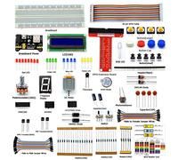 Adeept Starter Kit for Raspberry Pi 3, 2 Model B/B+, LCD, Motor, C and Python Code, Beginner/Starter Kit with User Manual/Guidebook