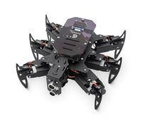 Adeept Ultimate Hexapod Spider Robot Kit, Programming Project Compatible with Arduino, Metal Body, WiFi/IR Remote Control with OLED Display, Python/APP, STEM Educational Robotics for Adults with PDF