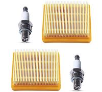 ADEFOL 2 Pack Air Filter for STIHL FS89 FS91 FS111 FS131 FS311 HT102 HT103 HT132 HT133 KM91 KM111 KM131 FC91 FC111 BT131 FR131, Brush Cutter Replacement Parts Air Filter with