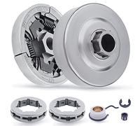ADEFOL Clutch Drum Sprocket Kit for STIHL MS441 MS362 MS361 044 046 MS440 MS460 Chainsaw, Clutch Drum + 3/8" Rim Sprocket + Clutch Assembly + Worm Gear + Bearing + E-Clip Parts 7 in 1