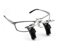 Adegbojo 4X Ergo Loupes,45° Ergonomic Design,Bend Head Adjustable Magnifying Glasses,Ergonomic Binocular Magnifier 350-450mm