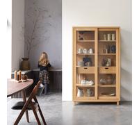 Adel - Solid oak storage cabinet Natural
