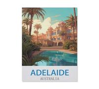 Adelaide Australia，Jigsaws Puzzles 1000 Pieces Teens Kids Jigsaw Entertainment Toys Brain Challenge Puzzle（38x52cm）-EG51