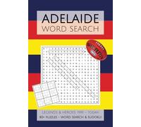Adelaide Crows Activity Book: Puzzles, Word Searches and Sudoku with Easy to Read Print about the Legends & Heroes of the Adelaide Crows AFL | 6x9 ... Vacations, Holidays and Father's Day