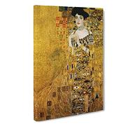 Adele Bloch Bauer By Gustav Klimt Canvas Wall Art Print 30x20 Inch
