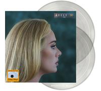 ADELE LP x 2 30 Heavyweight CLEAR VINYL 2021 Thirty Easy On Me NEW & SEALED