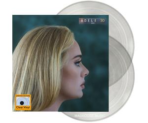 ADELE LP x 2 30 Heavyweight CLEAR VINYL 2021 Thirty Easy On Me NEW & SEALED