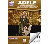 Adele - Super Easy Songbook.: 22 Simple Arrangements for Piano With Lyrics