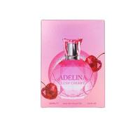 Adelina Lush Cherry EDT 100ml - Fragrance Notes: Top: Black Cherry, Honeysuckle, Middle: Marshmallow, Jasmine Sambac, Base: Musk, Amber