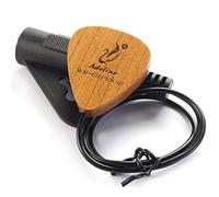 Adeline Ukulele pickup transducer, It's suitable for Classical Acoustic Guitar Violin Viola Banjo Mandolin Ukulele Uke Cello, can "eq" the sound with placement front,side,back etc. (Heart)