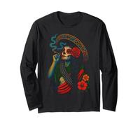 Adelita Bandida Mexican Revolution Chicana Soldier patriots Long Sleeve T-Shirt