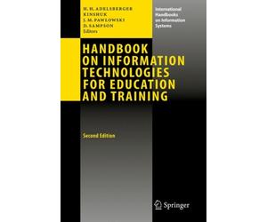 Adelsberger - Handbook on Information Technologies for Education and T - X555z