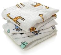 aden + anais 100% Cotton Muslin Musy Squares 70x70cm 3 Pack jungle jam