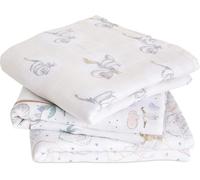 aden + anais 100% Cotton Muslin Musy Squares, Multi-use Baby Cloths for Girls & Boys, 70x70cm, Ideal Newborn & Infant Nursing Set, 3 Pack, Disney Baby - My Darling Dumbo 70X70 cm (Pack of 3)