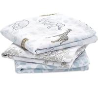 aden + anais 100% Cotton Muslin Musy Squares, Multi-use Baby Cloths for Girls & Boys, 70x70cm, Ideal Newborn & Infant Nursing Set, Perfect Shower Gifts, 3 Pack, jungle
