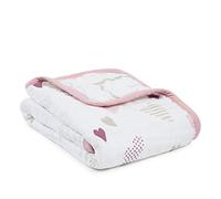 aden + anais 100% cotton muslin swaddles rock star 120 x 120cm 4 pack