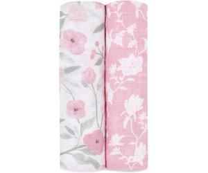 aden + anais™ Boutique Cotton Muslin Swaddles 2 Pack Ma Fleur