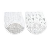aden + anais Burpy Baby Bib, 100% organic cotton muslin Muslin, 4 Layer Multi Use Burping Cloth, Super Soft & Absorbent Burp Rag for Infants, Newborns