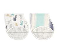 aden + anais Burpy Baby Bib, 100% Viscose from Bamboo Muslin, 4 Layer Multi Use Burping Cloth, Super Soft & Absorbent Burp Rag for Infants, Newborns and Toddlers, 2 Pack, 0-36 Months, expedition