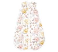 aden + anais Soft Sleeping Bag- Pack of 1 | GOTS Certified | Wearable Lightweight Muslin Sleep Sack Blanket | Pretty Sleeping Bag for Baby | 18-36 Months, 1 TOG | Newborn & Infant Essentials | Earthly