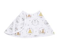 aden + anais Disney Burpy Baby Bib, 100% Cotton Muslin, Soft Absorbent 4 Layers, Multi-Use Burp Cloth and Bib, 22.5” X 11”, Single, Winnie The Pooh and Friends