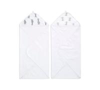 aden + anais essentials Hooded Towel 2-pack Safari Babes