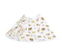 aden + anais essentials Baby Burpy Bib, 100% Cotton Muslin, Soft Absorbent 4 Layers, Multi-Use Burp Cloth & Bib for Infant & Toddler, 57cm x 28cm,