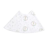 aden + anais essentials Baby Burpy Bib, 100% Cotton Muslin, Soft Absorbent 4 Layers, Multi-Use Burp Cloth & Bib for Infant & Toddler, 57cm x 28cm, Single, blushing bunnies
