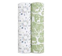 aden + anais™ Essentials Cotton Muslin 2 Pack Swaddle Blanket Elephant Circus (Harmony)