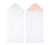 Aden + Anais Essentials Hooded Towel (2 Pack) - Blushing Bunnies