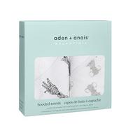 aden + anais essentials Hooded Towel 2-pack Safari Babes