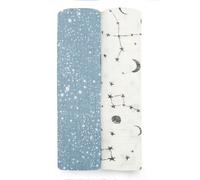 aden + anais™ Essentials Silky Soft Muslin Swaddle 2 Pack Cosmic Galaxy