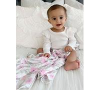 aden + anais Ma Fleur - Large Swaddles 2 Pack Cotton Muslin, Multi Print