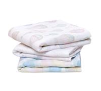 aden + anais? musy squares 3 pack organic cotton muslin outdoors (Above the clouds)