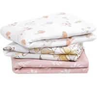 aden + anais™ musy squares 3 pack organic cotton muslin outdoors (Earthly)