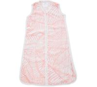 aden + anais silky soft Baby Sleeping Bag, Wearable Swaddle Blanket for Girls & Boys, Newborn Muslin Sleep Sack, Breathable & Lightweight Vicose from Bamboo, TOG Rating 1.0, 0-6 Months, island getaway