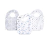 aden + anais™ snap bibs 3 pack organic cotton muslin oceanic