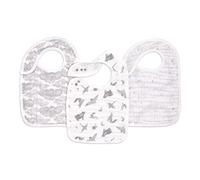 aden + anais™ snap bibs 3 pack organic cotton muslin oceanic (Map the stars)