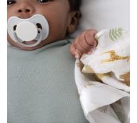 aden + anais tanzania Security Blanket - Pack of 2 | Square Soft & Breathable 100% Cotton Muslin wi