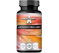 Adenosylcobalamin 120 Tablets - Optimal Bioavailable Vitamin B12 for Enhanced Energy Metabolism - 480 Servings - Diet Supplement by Apollo's Hegemony
