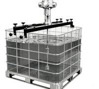 adeproptitysed IBC Tote Mixer, Pneumatic Air Agitator with Adjustable Bracket Small5Cylinders